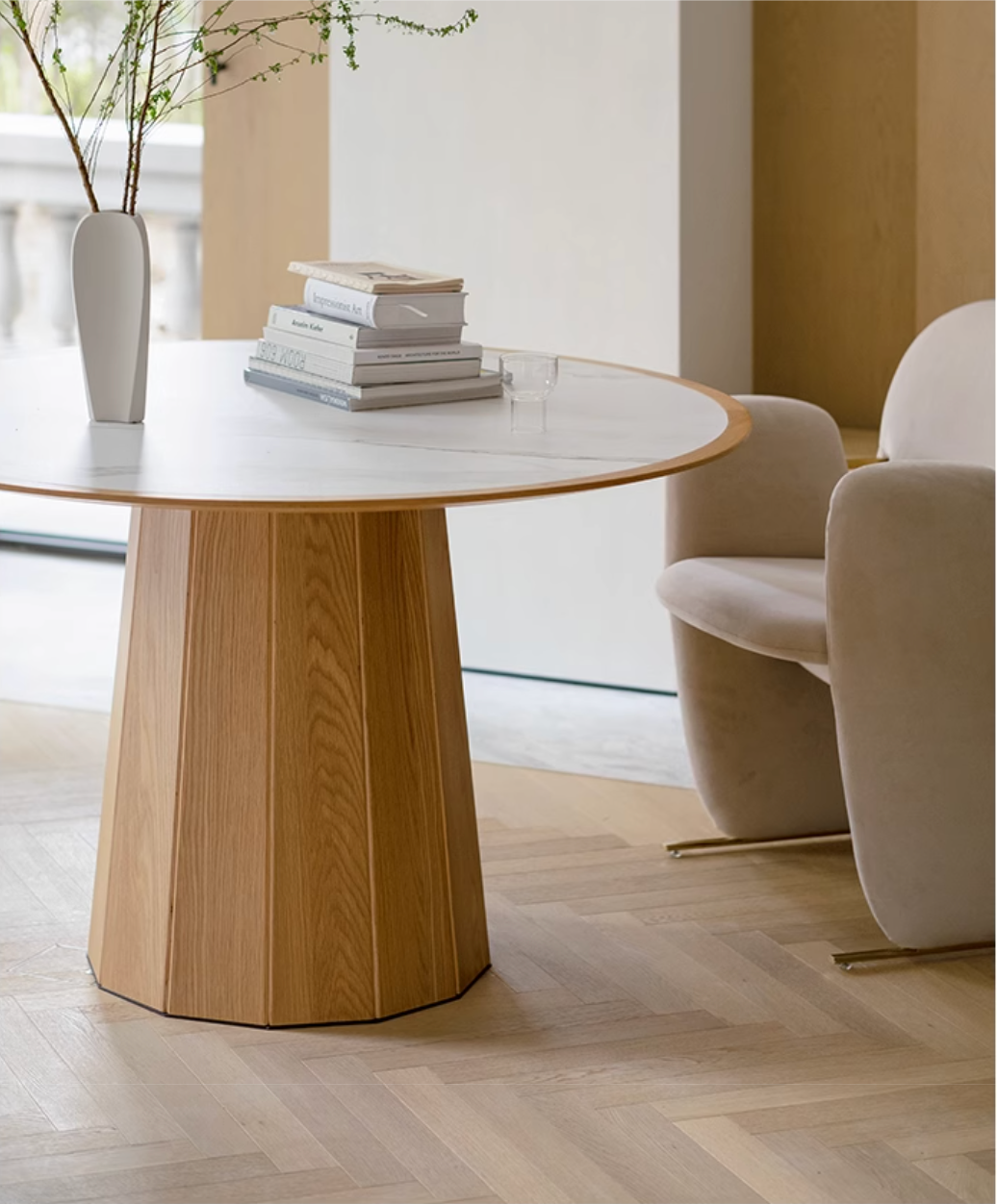GATHERING ROUND TABLE  Ziinlife Modern Design Furniture Hong Kong  126 cm