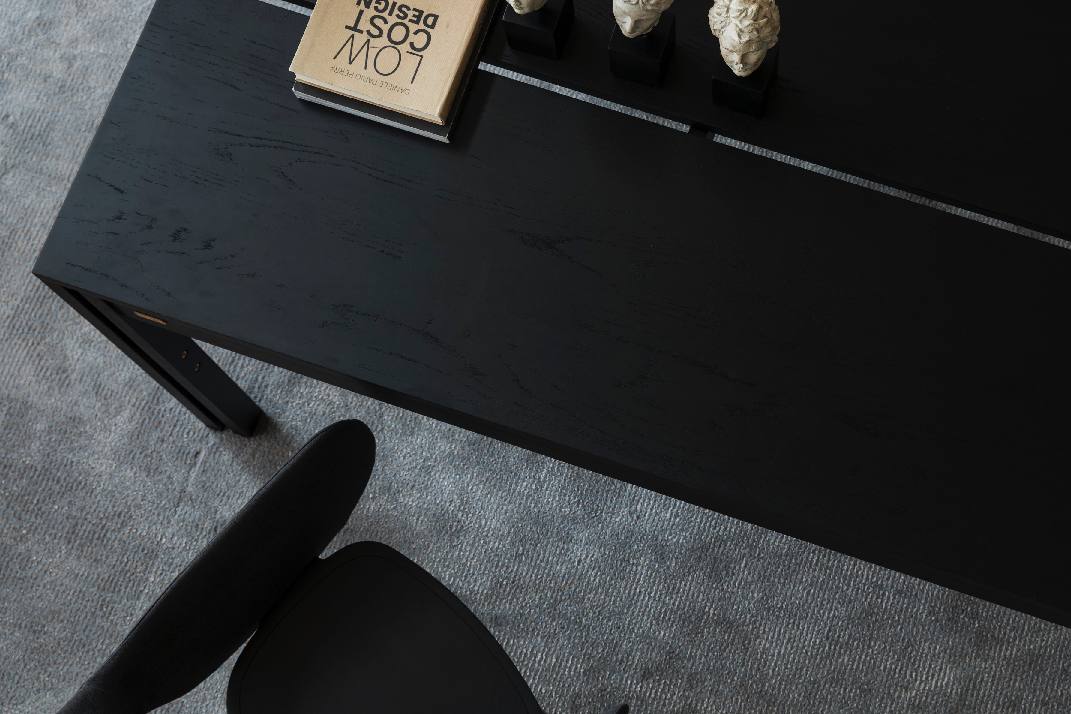 LINES RECTANGULAR TABLE Table Ziinlife Modern Design Furniture Hong Kong Black
