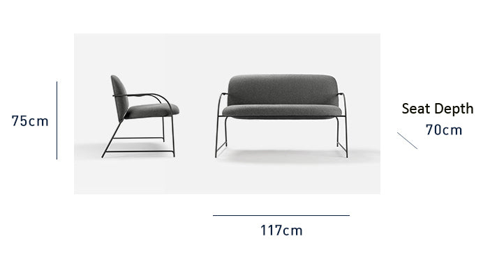 FLUID SOFA (SINGLE) Sofa Ziinlife Modern Design Furniture Hong Kong  