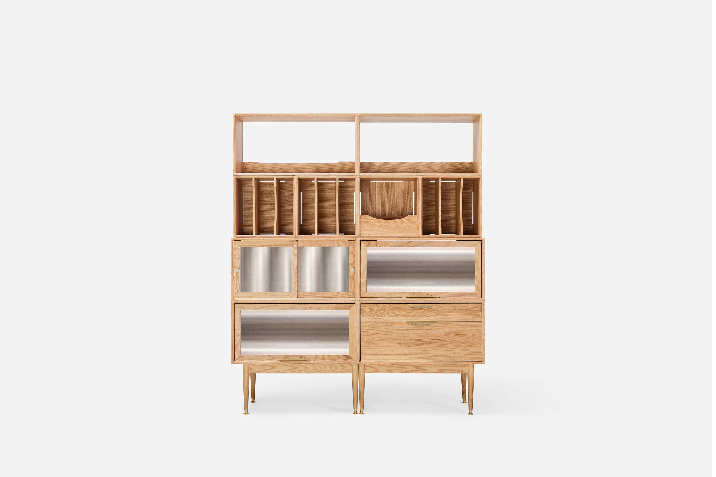 INFINITY CABINETS (BOOKSHELF) Bookshelf Ziinlife Modern Design Furniture Hong Kong Natural Oak