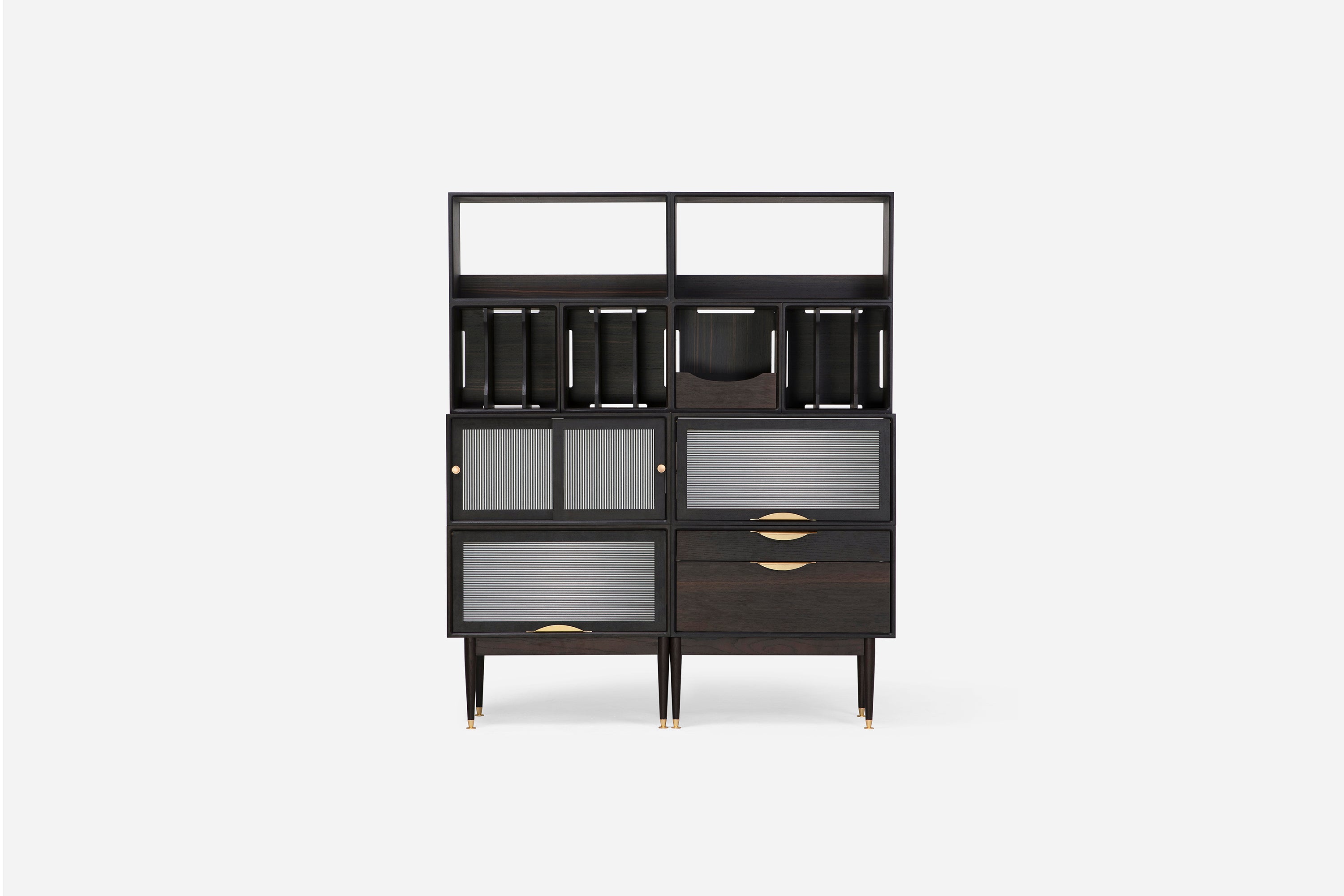 INFINITY CABINETS (BOOKSHELF) Bookshelf Ziinlife Modern Design Furniture Hong Kong Smoky Black