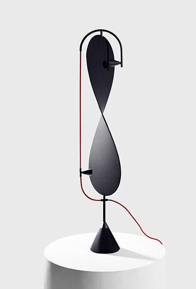 INFINITY FLOOR LAMP Accessories Ziinlife Modern Design Furniture Hong Kong  RED+ BLACK